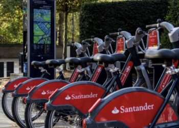 Santander Cycles.