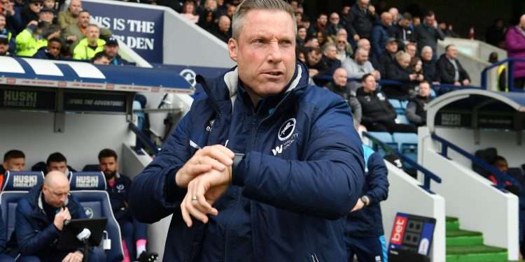 Neil Harris' Millwall are being linked to moves for strikers. Image: Millwall FC