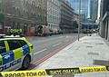 A cordon remains in place on Southwark Street.