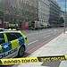 A cordon remains in place on Southwark Street.