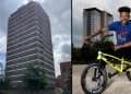 L: Masterman House, Elmington Estate. R: Kye Whyte.