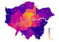 London Boroughs Healthy Streets Scorecard. Source: London Boroughs Healthy Streets Scorecard