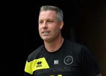 Neil Harris takes Millwall to Reading today. Image: Millwall FC