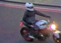 Police have released images of a motorbike they believe could be linked to the shooting in Dalston. Image: Met Police