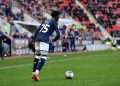 Romain Esse fired home for Millwall against Reading. Image: Millwall FC