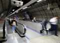 It can be heard through the speakers on the moving walkway at Waterloo Underground Station (TfL)